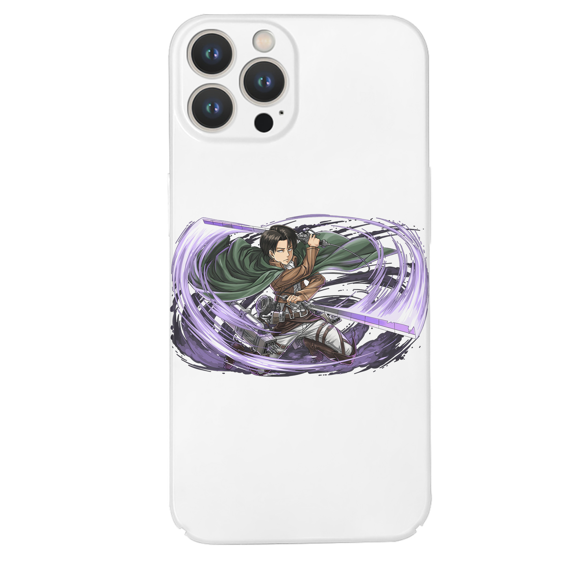 （画像用） 進撃の巨人 リヴァイ·アッカーマン Attack on Titan Levi Ackerman 【iPhone 14シリーズ対応】ハードケース